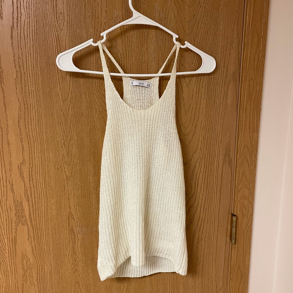 Mango knit tank